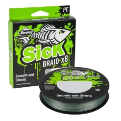 Berkley Sick Braid 150m 0,19mm MossGreen