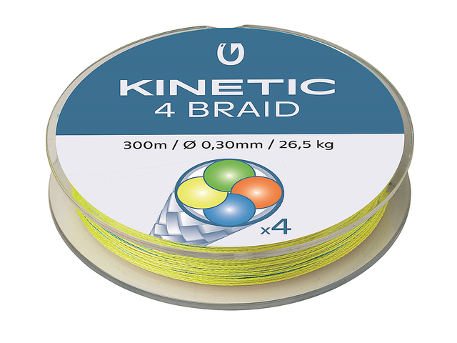 Kinetic 4 Braid 300m 0,35 Mm 3 Kinetic 4 Braid 300m 0,35 Mm