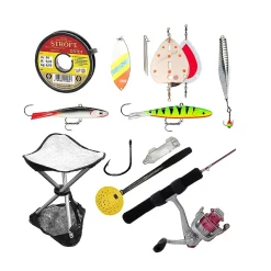 Rapala Isfiskepakke Til Abbor/ørret/røye