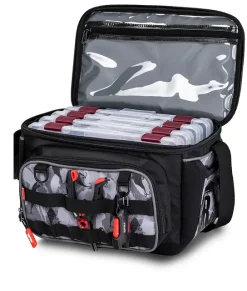 Rapala Lurecamo Tackle Bag Lite -Billig Oppbevaring butikk rblctbli lurecamo tackle bag lite open.640