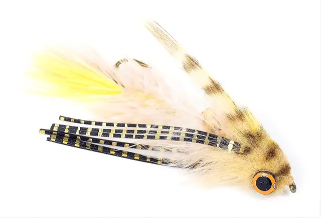 Umpqua Flies Umpqua Baby Gonga #8 Tan/Yellow 3 Umpqua Flies Umpqua Baby Gonga #8 Tan/Yellow
