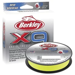 Berkley X9 150m Flame Green 0,17 Mm -Billig Oppbevaring butikk x9 braid.640